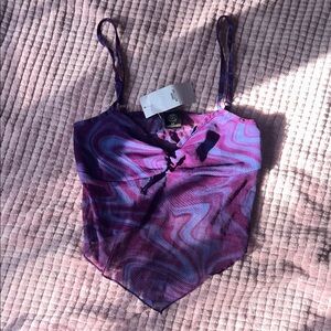 Urban Outfitters Purple Swirl Camisole